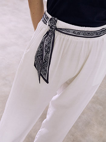 Παντελόνι με διακοσμητικό μαντήλι SQ1430.1765+1 φωτογραφία