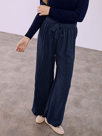 Παντελόνα ριγέ με δέσιμο SQ1430.1885+6