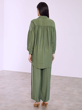 Σετ πουκάμισο και παντελόνι με βισκόζη