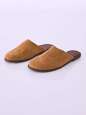 Celestino Mules με Σουέντ Όψη Sq1605 A505+2 Παπούτσια Ίσια Γυναικεία Ρούχα Μόδα