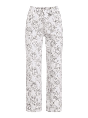 Τζιν wide leg με σχέδια SQ1628.1012+2 φωτογραφία