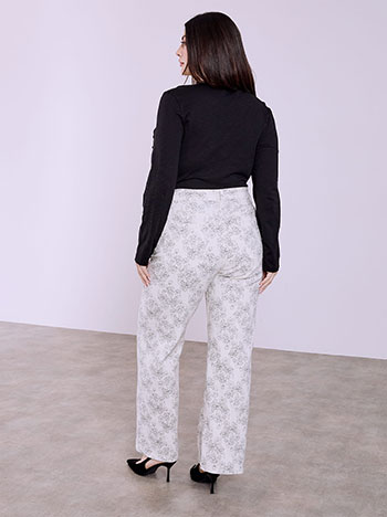 Τζιν wide leg με σχέδια SQ1628.1012+2 φωτογραφία