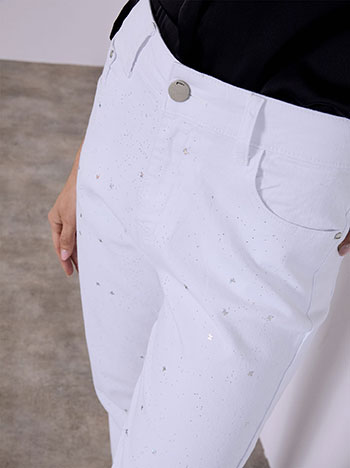 Τζιν mom με glitter και πεταλούδες SQ1628.1014+1