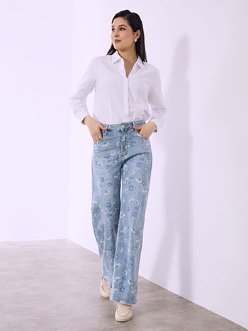 Τζιν με λουλούδια SQ1628.1041+1