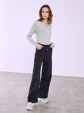 Τζιν wide leg με βαμβάκι SQ1628.1072+1