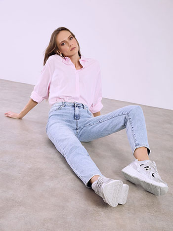 Τζιν mom fit ψηλόμεσο SQ1628.1073+1