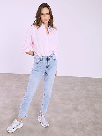 Mom Jeans Άνοιξη 2026 high waist