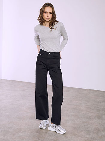 Τζιν ψηλόμεσο wide leg SQ1628.1078+1