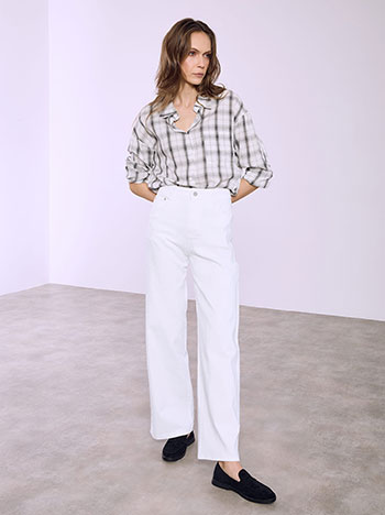 Τζιν ψηλόμεσο wide leg SQ1628.1078+4