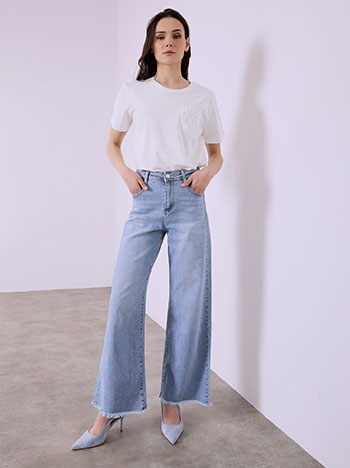 Τζιν με τετράγωνες πίσω τσέπες SQ1628.1087+1