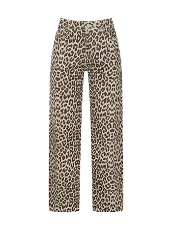 Τζιν wide leg με animal print SQ1628.1108+1 φωτογραφία