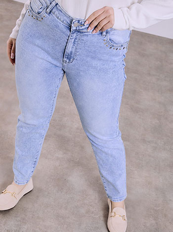 Celestino Τζιν με Τρουκς Sq1628 1146+1 Παντελόνια Jeans Γυναικεία Ρούχα Μόδα