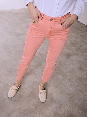 Τζιν skinny μονόχρωμο με βαμβάκι SQ1628.1933+6