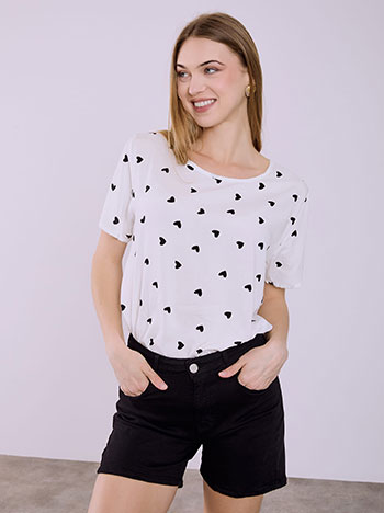 Celestino Τζιν σορτς μονόχρωμο SQ1628.1934+1