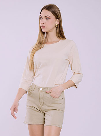 Τζιν σορτς μονόχρωμο SQ1628.1934+4