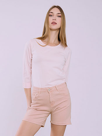 Τζιν σορτς μονόχρωμο SQ1628.1934+5