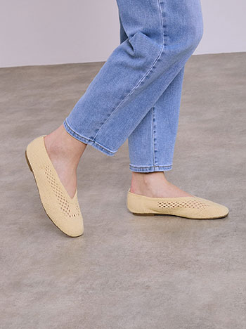 Παπούτσια ίσια με πλέξη SQ1697.A271+2