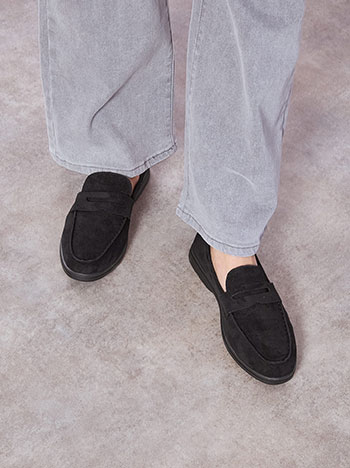 Μοκασίνια με σουέντ όψη SQ1697.A278+1