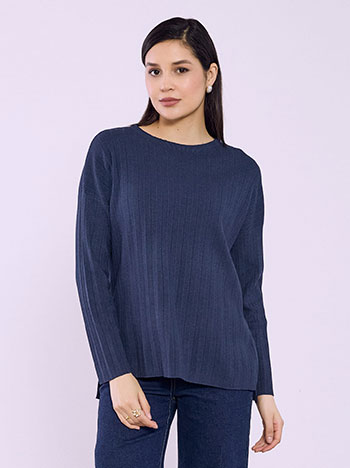 Μπλούζα ασύμμετρη πλισέ SQ1794.4183+9