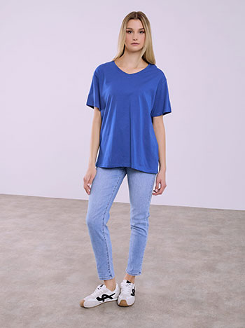  T-shirt μονόχρωμο SQ1794.4612+7 - 4