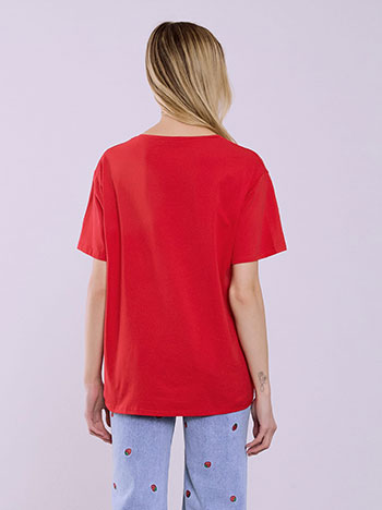 T-shirt μονόχρωμο SQ1794.4612+4