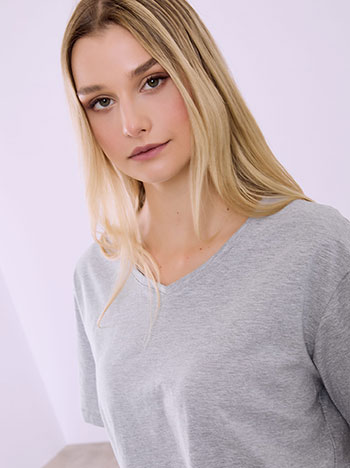Celestino T-Shirt Μονόχρωμο Sq1794 4612+3 Μπλούζες T-Shirts Γυναικεία Ρούχα Μόδα