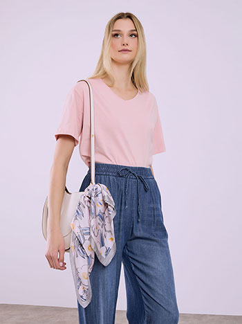 T-shirt μονόχρωμο SQ1794.4612+8