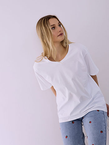  T-shirt μονόχρωμο SQ1794.4612+1 - 4