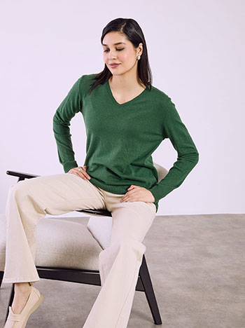 Μπλούζα με V λαιμόκοψη SQ1794.4653+5