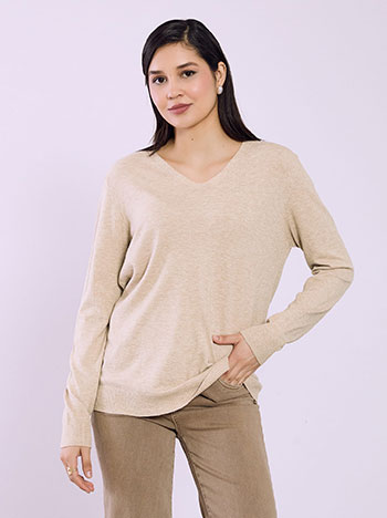 Μπλούζα με V λαιμόκοψη SQ1794.4653+4