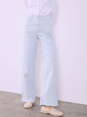 ΤΖιν ψηλόμεσο με βαμβάκι ριγέ SQ1795.1013+2 φωτογραφία