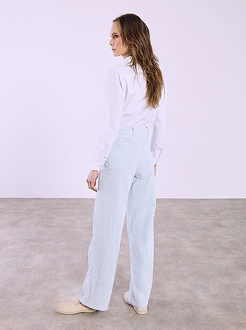 ΤΖιν ψηλόμεσο με βαμβάκι ριγέ SQ1795.1013+2 φωτογραφία