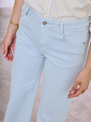 Celestino Τζιν Wide Leg με Βαμβάκι Sq1795 1230+3 Παντελόνια Γυναικεία Ρούχα Μόδα
