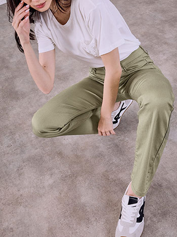 Celestino Τζιν Καμπάνα Sq1796 1297+2 Παντελόνια Jeans Γυναικεία Ρούχα Μόδα