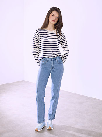 Τζιν με διακοσμητική ραφή SQ1796.1619+1