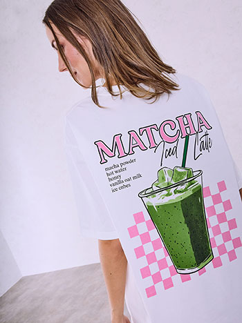 T-shirt Matcha latte club SQ453.4980+1