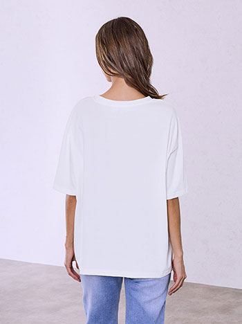  T-shirt με στάμπα καβούρι SQ453.4987+1 - 2
