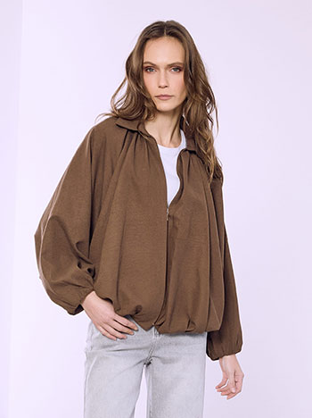 Μπουφάν με σούρες SQ453.6152+1