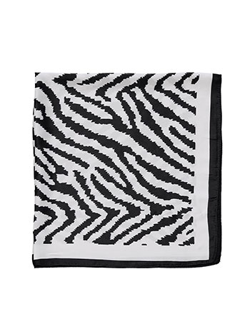 Μαντήλι με τύπωμα ζέβρα SQ673.A437+1 φωτογραφία