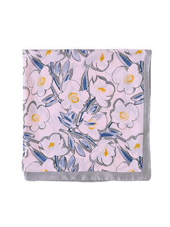 Μαντήλι εμπριμέ με λουλούδια SQ673.A456+2 φωτογραφία