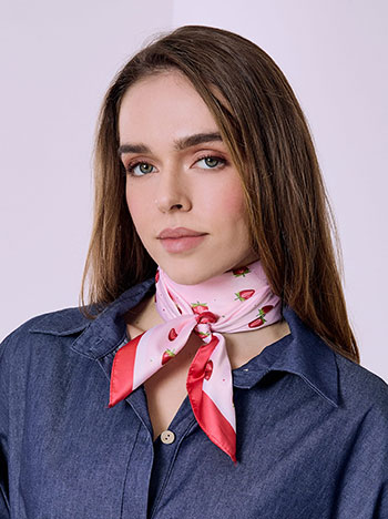 Μαντήλι με φράουλες SQ673.A836+1