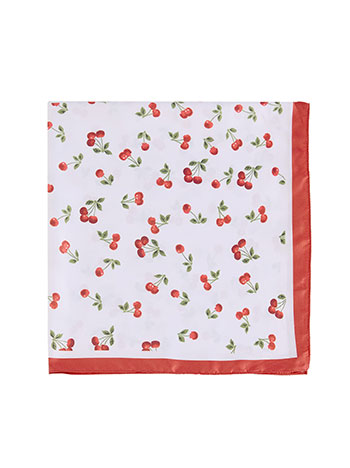 Μαντήλι με κεράσια SQ673.A837+1 φωτογραφία