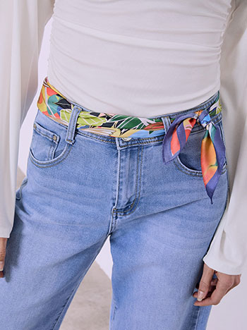 Μαντήλι σατέν εμπριμέ SQ673.A895+2