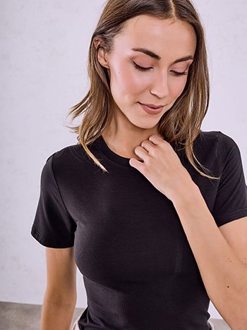 Celestino T-Shirt Ελαστικό Sq7561 4393+1 Μπλούζες T-Shirts Γυναικεία Ρούχα Μόδα