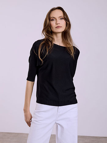 Πουλόβερ με ελαφριά πλέξη SQ7561.4977+4