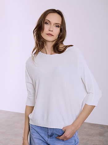 Πουλόβερ με ελαφριά πλέξη SQ7561.4977+1