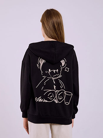 Ζακέτα αθλητική με αρκουδάκι SQ7561.5154+1