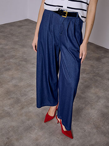 Παντελόνα με πιέτες SQ7562.1297+3