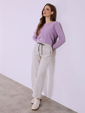 Παντελόνι barrel με ελαστική μέση SQ7562.1623+2