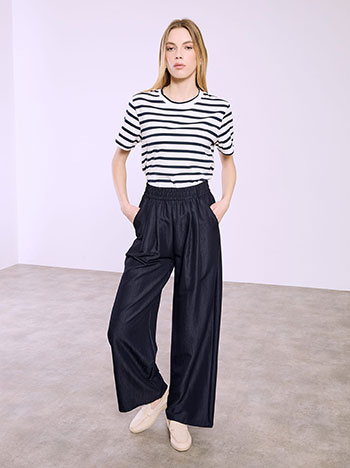 Παντελόνα με πιέτες SQ7562.1888+2